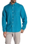 Tommy Bahama Sea Glass Breezer Original Fit Linen Shirt In Shipwreck