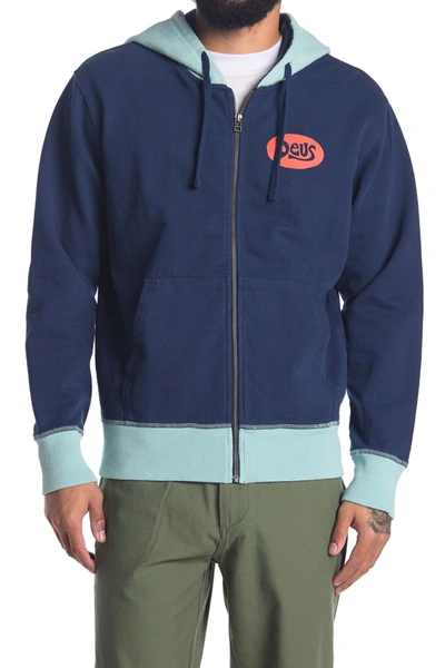 定番の中古商品 Ex Deus Machina ModeSens | Blue Estate In Hoodie Zip Goofy トップス