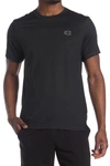 Champion Short Sleeve Sport Tee In Black