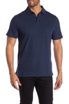 Robert Barakett Oscar Short Sleeve Polo In Marine Blu