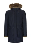 TED BAKER BRYTUN HOODED PARKA WITH FAUX FUR HOOD,5057930865518