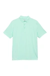 Callaway Golf Fine Line Stripe Polo In Carnival Glass