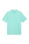 Callaway Golf Fine Line Stripe Polo In Cockatoo