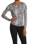 GOOD AMERICAN SNAKE PRINT CRISSCROSS BACK TOP,840053562588