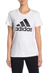 Adidas Originals Adicolor Trefoil Boxy Graphic T-shirt In White