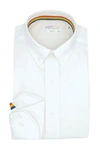 LORENZO UOMO SOLID TEXTURED NON IRON TRIM FIT DRESS SHIRT,786822531167