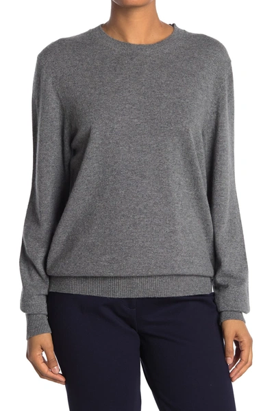 Valentino Knit Cashmere Sweater In Grigio/beige/verde