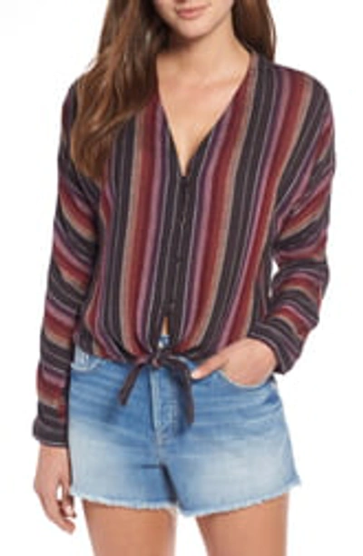 Rails Sloane Blouse In Brava Stripe
