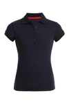 Nautica Short Sleeve Uniform Polo In Su Navy