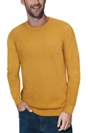 X-ray X Ray Classic Crewneck Sweater In Mustard