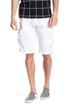 X-ray Cargo Moto Shorts In White