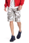 X-ray Cargo Shorts In White Camo