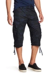 X-ray Belted Cargo Shorts In Navy Camo