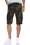 X-ray Cargo Shorts In Olive Camo
