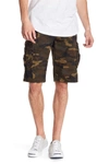 X-ray Cargo Shorts In Brown Camo