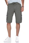 X-ray Belted Cargo Shorts In Grey