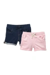 Joe's Jeans Kids' Terry Knit Shorts In Aurora Pink