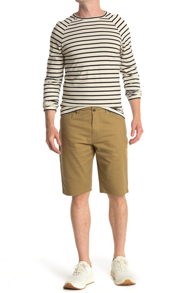 Fundamental Coast Santa Cruz Vintage-style Shorts In Khaki