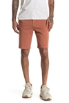 Hudson Relaxed Chino Shorts In Terra