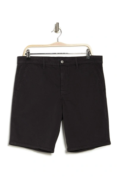 Joe's Jeans Brixton Trouser Shorts In Stretch Limo