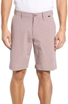 Travis Mathew Beck Stretch Performance Shorts In Pompeian R