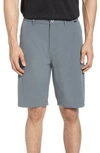 Travis Mathew Beck Stretch Performance Shorts In Charcoal