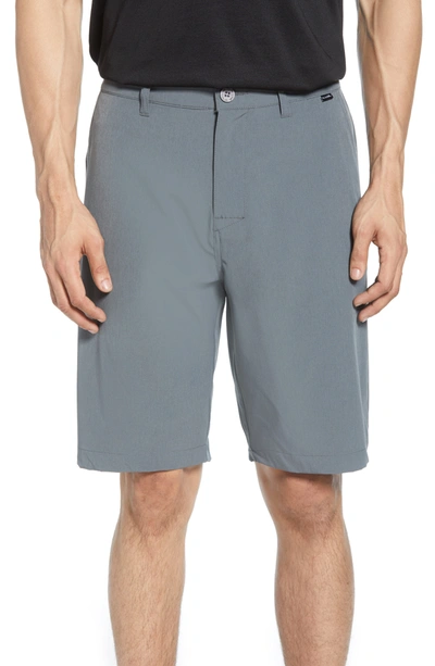 Travis Mathew Beck Stretch Performance Shorts In Charcoal