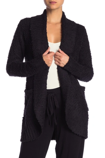 Honeydew Intimates Novelty Knit Cardigan In Black