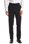 TOMMY HILFIGER TWILL TAILORED SUIT SEPARATE SATIN STRIPE PANTS,776058294073