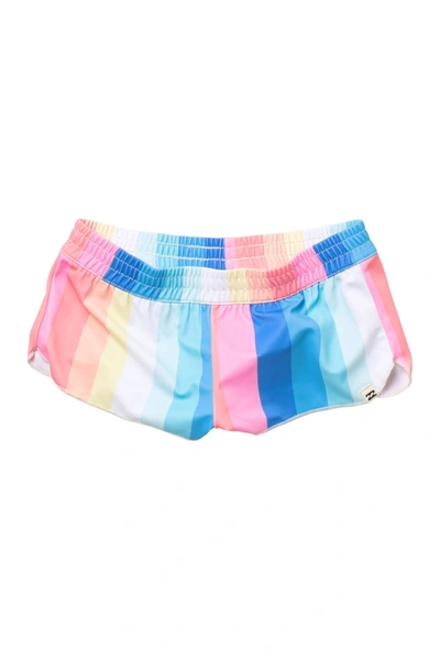 Billabong Kids' Me & You Striped Volley Shorts In Mul-multi