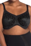 Goddess Petra Underwire Full Cup Bra In Black