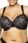 Felina Jessamine Smoothing Full Coverage Underwire Bra In Black