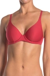 Chantelle Prime Plunge Underwire Bra In Congo Red