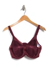 Goddess Yvette Underwire Molded Bra In Cabrnt