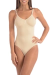 Body Beautiful All-in-one Body Suit Slimmer In Nude