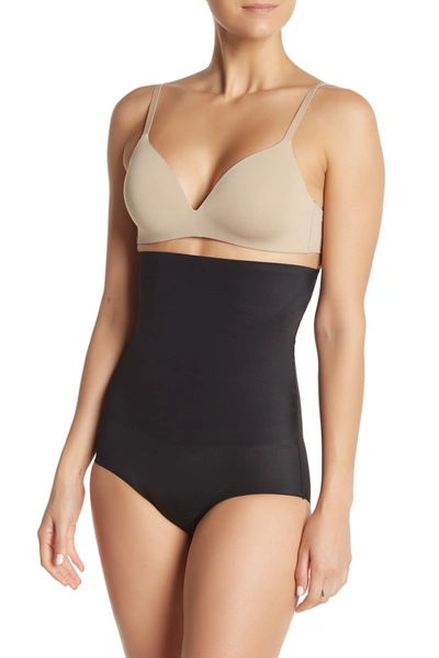 Skinnygirl Smoothers & Shapers Ultra Smooth High Waist Briefs In Black