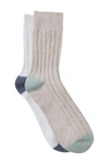 Abound Marled Knit Boot Socks In Grey Porpoise Multi