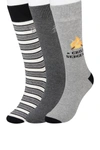 Original Penguin Grill Sergeant Socks In Grey