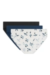 Aqs Laser Bonded Bikini In Blue Jays/navy/black