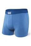 Saxx Vibe Modern Fit Boxer Briefs In Racer Blue Heather