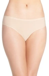 Chantelle 3-pack Soft Stretch One Size Seamless Hipster Underwear 1004, Online Only In Ultra Nude