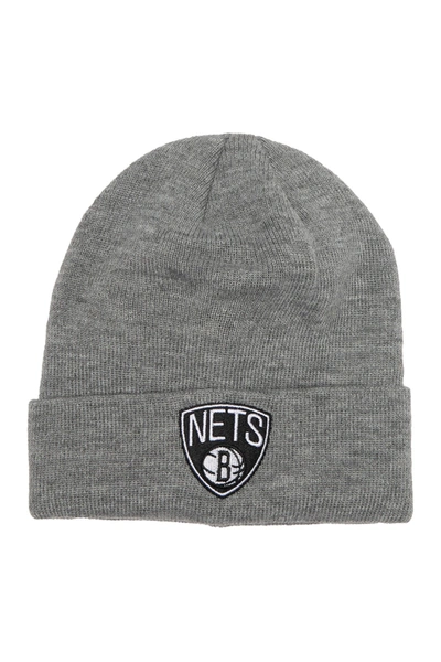 Nfl Logo Kids' Nba Brooklyn Nets Beanie Hat In 000no Color