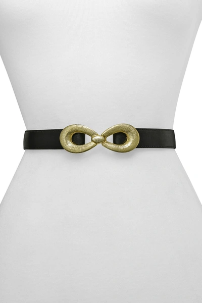 Raina Belts Milan Belt In Black