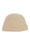 Portolano Cashmere Beanie In Oatmeal