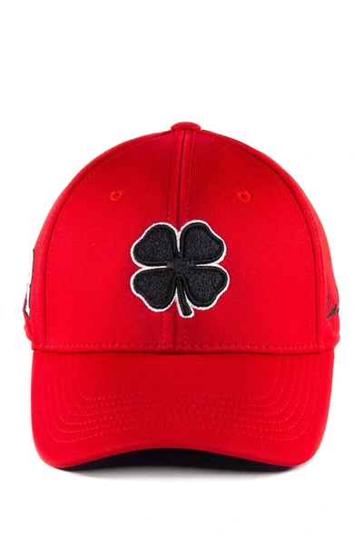 Black Clover Rutgers University Premium Baseball Cap In Black/ White/ Red