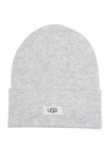 Ugg Knit Cuff Beanie Hat In Greyheather
