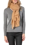Amicale Cashmere Light Weight Wrap In 251cam
