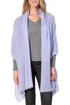 Amicale Cashmere Light Weight Wrap In 451lblu