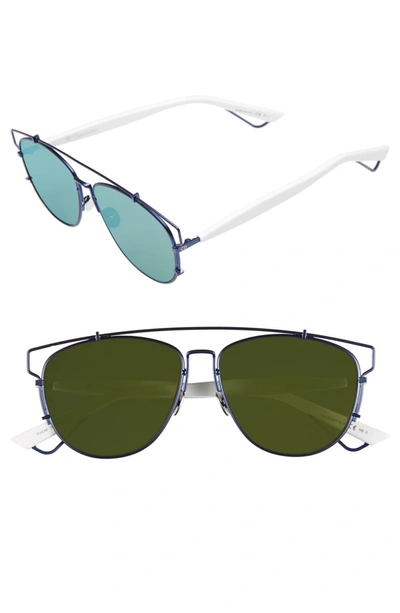 Dior Technologic 57mm Brow Bar Sunglasses In 0tvc