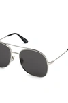 TOM FORD DELILAH 58MM AVIATOR SUNGLASSES,889214095077